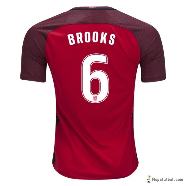 Camiseta Estados Unidos Replica Tercera Ropa Brooks 2017